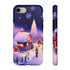 Christmas Homes in the Snow - Impact Resistant Phone Case iPhone 8 Matte